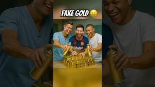 Ronaldo, Messi & Mbappé Bought Lamborghini with FAKE GOLD! 