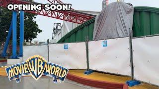 NEW! Movie World Wizard of Oz Land Work Walls are DOWN! | Opening Date Soon?