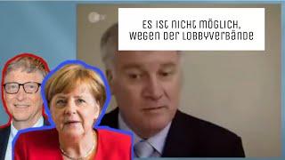 Bill Gates bekommt eine halbe Milliarde Steuergelder|Seehofer: Sinvolle Veränderungen sind unmöglich