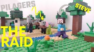 LEGO Minecraft animation | The Raid