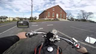 2005 Honda Shadow Saber 1100 Test Drive