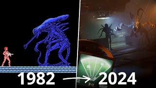 Evolution of ALIEN Games in 40+ Years (1982-2024)