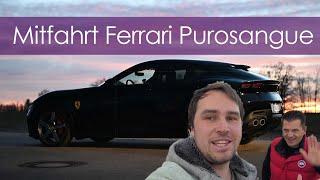 Vollgas mit @Florianf12 in seinem neuen Ferrari Purosangue - 812 Competizione mit 4 Türen?