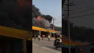 prayagraj pared ground me lgi bhisd aag#please #subscribe #prayagraj #Paredgroung