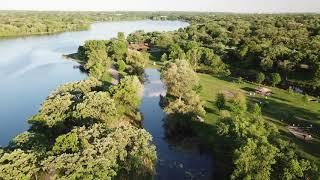 DJI MAVIC flying around on beautiful day
