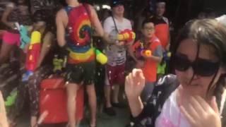 Songkran festival Bangla road Phuket 2017