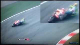 Rossi vs Marquez - Heli view | #SepangClash