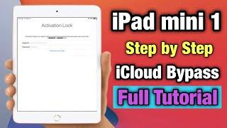 ipad mini 1 icloud bypass | Step by Step iOS 9.3.5 iCloud Bypass | iPad mini A1432 Bypass iCloud |