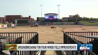 South Bend Cubs break ground on renovations at Four Winds Field