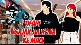 Tifani Ngajak AA Kona Jalan Ke Mall