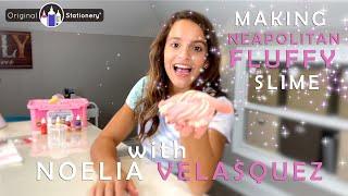 Watch Noelia Make Neapolitan Fluffy Ice Cream Slime!! Mmmmmm.....smells good!