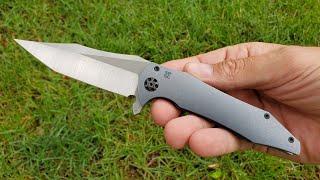 Tiger Flipper by Custom Knife Factory (CKF). Michal Gavac (Gavko Knives) design