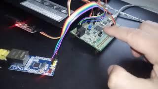 Loopback UDP example for STM32F4DISCOVERY and W5500 using Labview