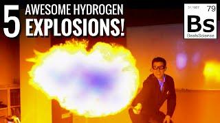 5 Awesome Hydrogen Explosions!