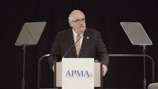 Installation of APMA President Dennis Frisch, DPM