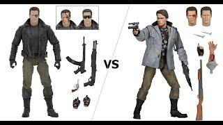 Терминаторы Оригинал NECA VS Копия Китай Bootleg