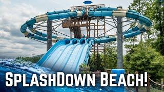 All Water Slides at SplashDown Beach! Waterpark Fishkill NY