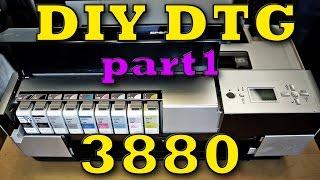 DIY  A2 Epson 3880 DTG Flatbed part1/ Самодельный планшетник А2 на базе Epson 3880