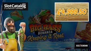 Mega win. Big Bass - Keeping it Reel slot from Reel Kingdom