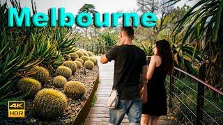 Royal Botanical Gardens in Melbourne - 4K HDR Walking Tour