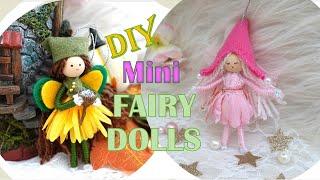 DIY - How to Make Mini Fairy Dolls - Huong Harmon