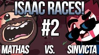 ISAAC RACES: THE FORGOTTEN! - MATHAS VS. SINVICTA #2
