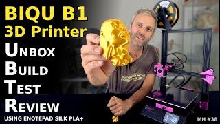 Unbox Build & Test | BIQU B1 3D Printer | Mantis Hacks