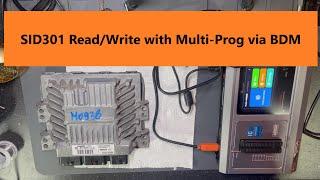 Xhorse Multi-Prog read SID301 via BDM