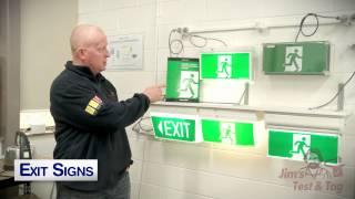 Emergency Exit Lights Pro Tips with Don | Jim's Test & Tag