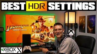 Indiana Jones and the Great Circle - Best HDR Settings Xbox - HDR Tech Review - Great HDR On Xbox