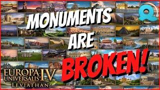 EVERY MONUMENT - Where It's At and What It Does [EU4 1.31 Leviathan]