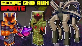 Scape And Run Parasites UPDATE ARMOR, FLAMETHROWER and BOMBS Minecraft