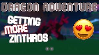 DRAGON ADVENTURES Hatching Prehistoric Eggs To Get More Zinthros!! + Giveaway Announcement! (Roblox)