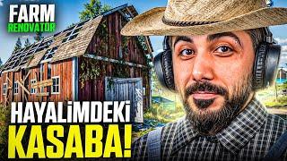 HAYALİMDEKİ KASABADA DÜKKAN AÇTIM! FARM RENOVATOR | Barış Can