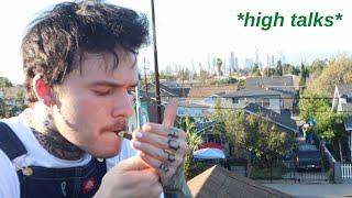 SMOKE WITH ME ON A ROOFTOP IN LA // PAST LIVES, VACCINES, AND TATTOOS