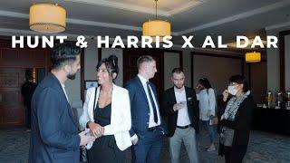 Exploring Luxury Living: Hunt and Harris Real Estate at Al Dar Event!