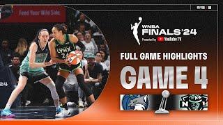 New York Liberty vs. Minnesota Lynx | FULL GAME HIGHLIGHTS | WNBA Finals Game 4