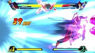 Evil Ryu Mod - S. Tatsu Corner Combo - Ultimate Marvel Vs. Capcom 3