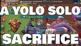 A YOLO SOLO SACRIFICE - WOLF BAZIL THE LAST DAYS OF THE FIRST RUSSIAN EMPEROR ACCOUNT - Lords Mobile