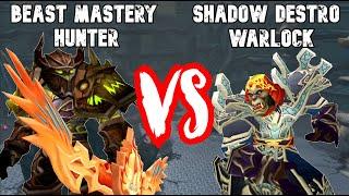 Burning Crusade DPS Showdown! BM Hunter vs Shadow Destro Warlock