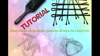 Tutorial: Cómo hacer un moño de gimnasia rítmica en 5 minutos