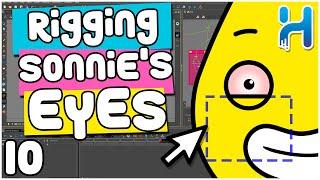 RIGGING Sonnie's EYES | Toon Boom Harmony Rigging Tutorial | Part 10