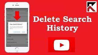 How To Delete Search History YouTube iPhone