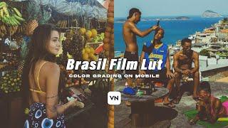 Brasil Film Lut for VN | DaVinci Resolve | Premiere Pro | Final Cut Pro | Vintage Cinematic FREE Lut