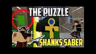  HOW TO GET SHANKS SABER & SECRET PUZZLES IN BLOX PIECE!