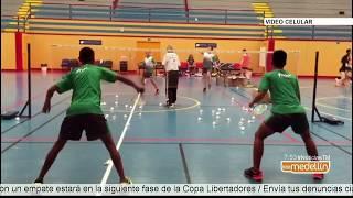 Jugadores antioqueños de bádminton siguen aprendiendo en España