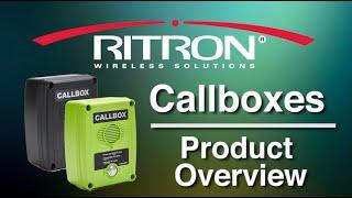 Ritron Callboxes Product Overview