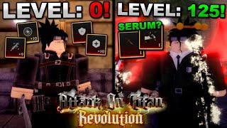 Starting From Level 0 With OP Perks In Roblox Attack On Titan Revolution... Here's What Happened!