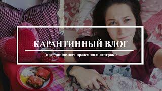 Карантинно-кулинарный Влог | Пицца без духовки. Кабачковые оладьи. Преддипломная практика.