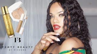 Drag Queen makeup transformation using Fenty Beauty Products